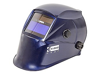 Маска сварщика КЕДР К-202 PRIME, синяя